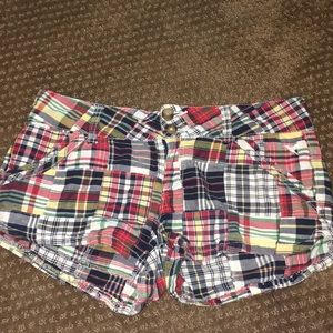 Comfortable plaid shorts